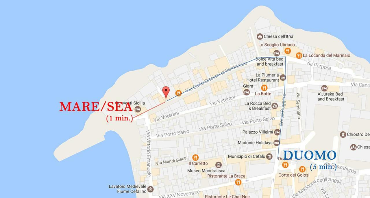 Casa Al Vecchio Molo Villa Cefalu Ngoại thất bức ảnh